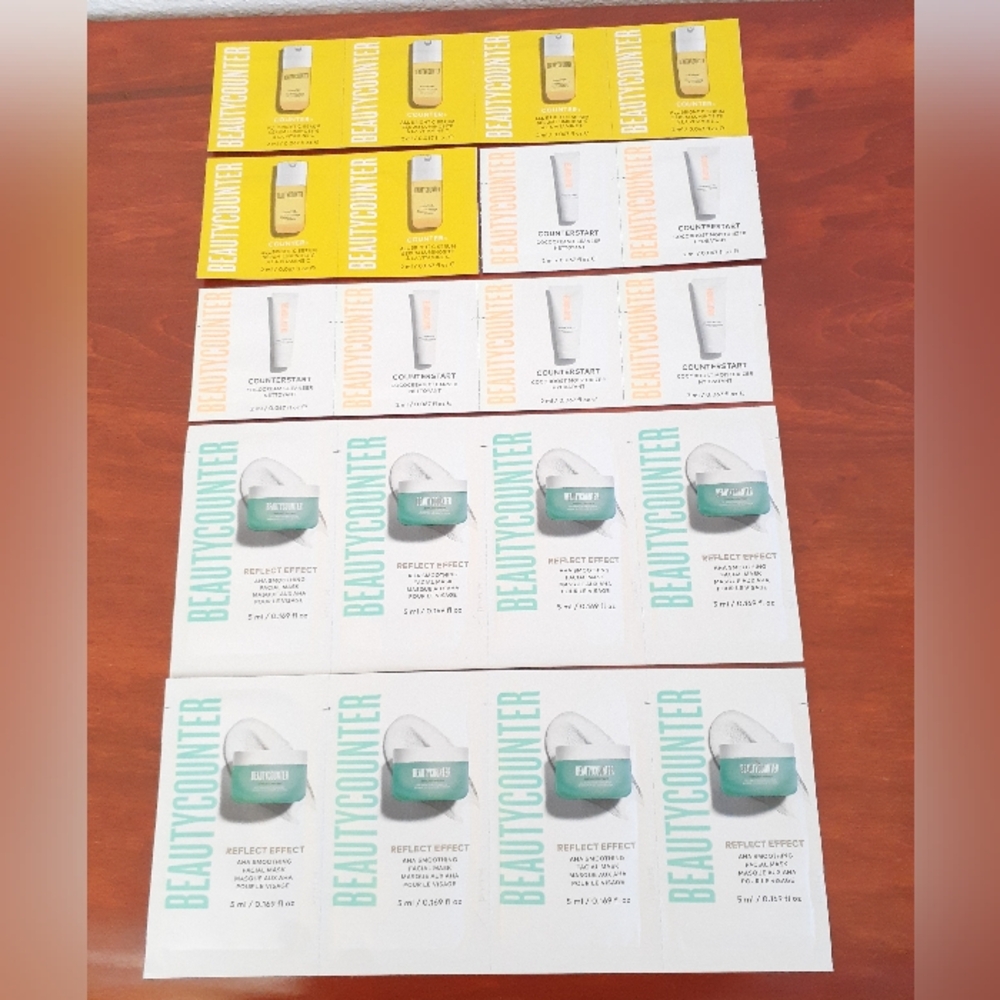 Beautycounter Sample Packs - C Serum, Counterstart, Reflect Effect